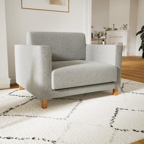 Sessel Lichtgrau - Eleganter Sessel: Hochwertige Qualität, einzigartiges Design - 104 x 75 x 98 cm, Individuell konfigurierbar