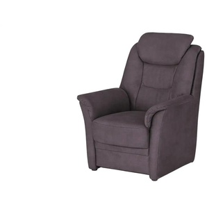 Sessel - lila/violett - Materialmix - 83 cm - 107 cm - cm 92,0 | Möbel Kraft