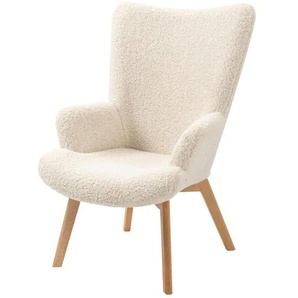 Sessel  Malmo ¦ weiß ¦ Maße (cm): B: 64 H: 100