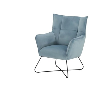 Sessel  Max ¦ türkis/petrol ¦ Maße (cm): B: 75 H: 84 T: 49.0