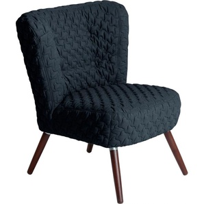 Sessel MAX WINZER Nikki Gr. Flachgewebe, B/H/T: 72 cm x 80 cm x 67 cm, schwarz Design-Sessel Einzelsessel Sessel
