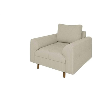 S-STYLE Sessel Maya ¦ beige ¦ Maße (cm): B: 97 H: 81