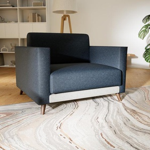 Sessel Nachtblau - Eleganter Sessel: Hochwertige Qualität, einzigartiges Design - 105 x 75 x 98 cm, Individuell konfigurierbar