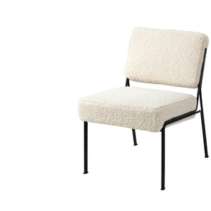 Sessel Nairobi - weiß - Materialmix - 51 cm - 80 cm | Möbel Kraft