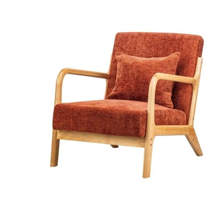 Sessel Ohama ¦ rot ¦ Maße (cm): B: 64 H: 74