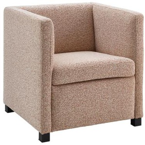 Sessel Pino, rostfarbig