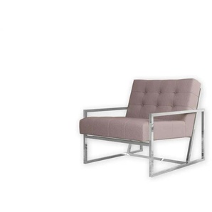 Sessel Vincent - rosa/pink - Materialmix - 84 cm - 81 cm | Möbel Kraft