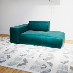 Sessel Samt Petrolblau - Eleganter Sessel: Hochwertige Qualität, einzigartiges Design - 168 x 72 x 107 cm, Individuell konfigurierbar