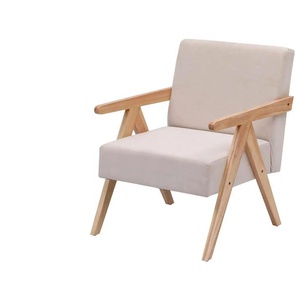 Sessel  Satarem ¦ beige ¦ Maße (cm): B: 64 H: 80