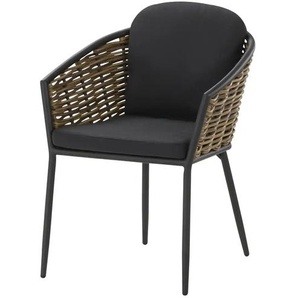 Gartenstuhl  Turin ¦ braun ¦ Maße (cm): B: 62 H: 78 T: 63.0