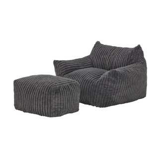 Sessel vakuumiert Sashenka - grau - Materialmix - 116 cm - 75 cm - cm 110,0 | Möbel Kraft