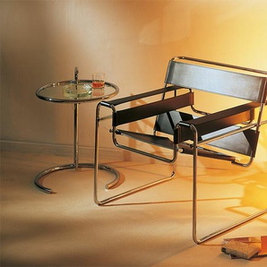 Sessel Wassily Knoll International schwarz, Designer Marcel Breuer, 74x79x70 cm
