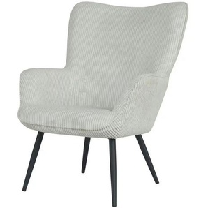 by Living Sessel - weiß - Materialmix - 72 cm - 97 cm | Möbel Kraft