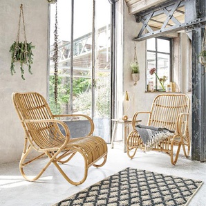 Set aus 2 Rattansesseln