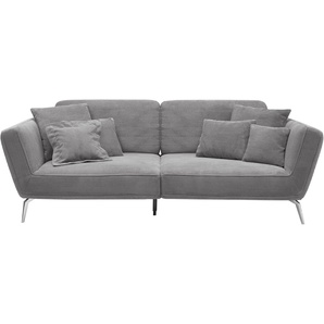 set one by Musterring Big-Sofa SO 4500, Füße in zwei Farben, wahlweise mit Kopftütze, Breite 260cm