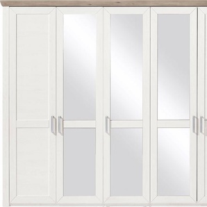 set one by Musterring Drehtürenschrank York Schlafen Typ 71-3SP, San Remo Sand, 5-türig im Landhausstil