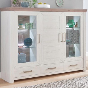 set one by Musterring Highboard »york«, Typ 57,Breite 184 cm