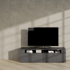 Lowboard SET ONE BY MUSTERRING TACOMA Sideboards Gr. B/H/T: 180 cm x 52,2 cm x 50,2 cm, 2, grau (grafit matt) Lowboards Typ 33, Breite 180 cm