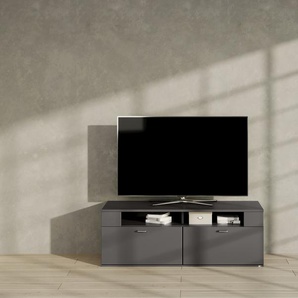 Lowboard SET ONE BY MUSTERRING TACOMA Sideboards Gr. B/H/T: 150 cm x 52,2 cm x 50,2 cm, 2, grau (grafit matt) Lowboards Typ 34, Breite 150 cm