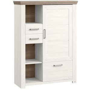 set one York Highboard 104,5x42,2x142,6cm