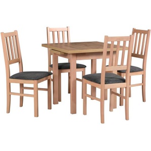 Set Tisch und Stühle BOSS buche