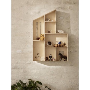 Setzkasten Miniature Funkis House, aus Holz, 47 x 70 x 7,6 cm, von Ferm Living