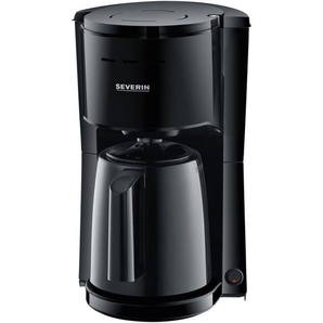 Severin - ka 9306 Kaffeemaschine Schwarz Fassungsvermögen Tassen=8 Isolierkanne, mit Filterkaffee-Fun
