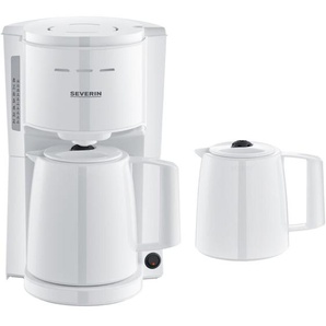Severin - ka 9309 Kaffeemaschine Weiß Isolierkanne