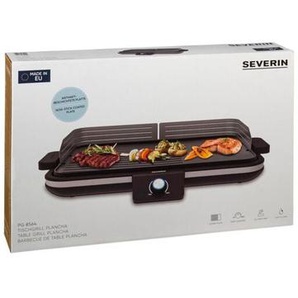 Severin - Tischgrill Plancha pg 8564 Elektrogrill inkl. Windschutz