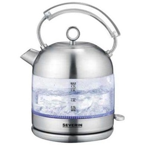 SEVERIN Wasserkocher WK 3459 - kettle - brushed stainless steelglass - Gebrstetes Rostfreies StahlGlas - 2400 W