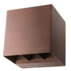 SG Armaturen Artes outdoor wall lamp 8W LED 3000K corten