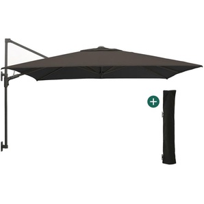Shadowline Wandsonnenschirm 250x250 cm