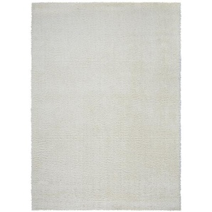 Shaggy, Weiß, Textil, Uni, rechteckig, 160x230 cm, Teppiche & Böden, Teppiche, Hochflorteppiche & Shaggys