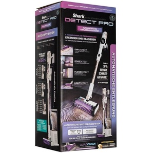 Shark Handstaubsauger Detect Pro IW3611EU - vacuum cleaner - cordless - stickhandheld included charger - whitebrass