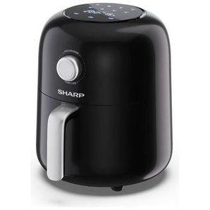Sharp AF-GS404AE-B - hot air fryer - black  silver