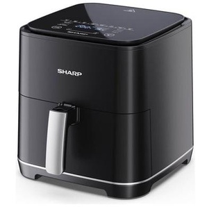 Sharp AF-GS552AE-B - hot air fryer - black  silver DEMO