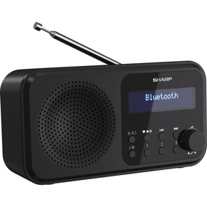 SHARP Digitalradio-tragbar DR-P420, schwarz, DAB+, Bluetooth, USB DR-P420(BK) Tokyo