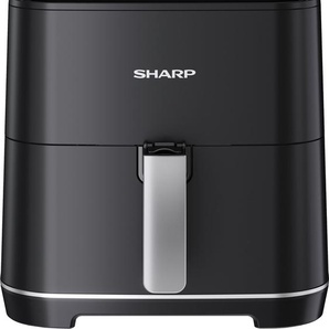 SHARP Heißluftfritteuse AF-GS552AE-B, schwarz, 5,5 L, 1650 W