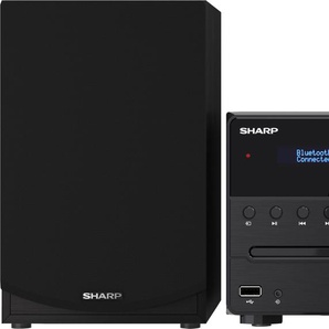 SHARP HiFi-Anlage XL-B517D, schwarz, DAB+, Bluetooth, USB, MP3, CD Laufwerk