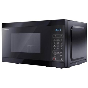 Sharp YC-MG02E-B - microwave oven with grill - freestanding - black