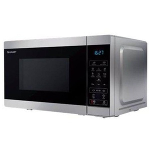 Sharp YC-MS02E-S - microwave oven - freestanding - silver