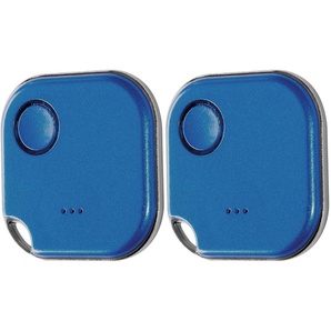 SHELLY Bluetooth Schalter u. Dimmer, Blu Button1, Plug&Play, blau, 2er Set