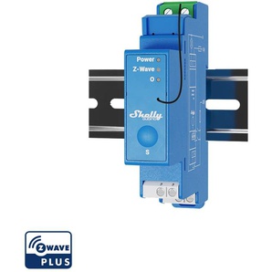 SHELLY Relais Wave Pro 1, Hutschiene, blau Shelly_W_Pro_1