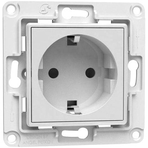 SHELLY Schutzkontakt-Steckdose Wall Socket EU, ohne Rahmen, weiß ALL-SHELLY-WS-EU-W