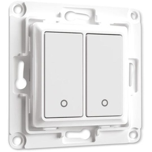 SHELLY Wandtaster Wall Switch 2, weiß, 2-fach WS2 white