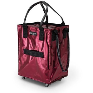 Shopper mit Rollen, medium Hulken Bag Hulken dunkelrot, Designer Alex & Yoni Sheleq, 56x40x30 cm