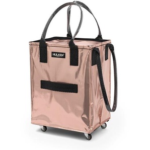 Shopper mit Rollen, medium Hulken Bag Hulken rosegoldfarben, Designer Alex & Yoni Sheleq, 56x40x30 cm