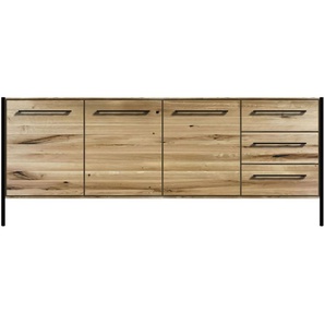 Sideboard 3013, Charakter-Eiche massiv