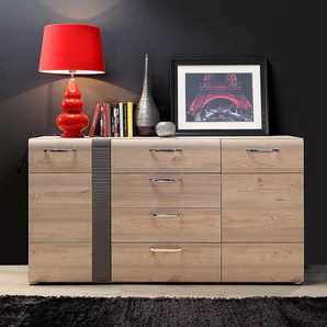 Sideboard 150 x 82 x 41cm Braun/Grau