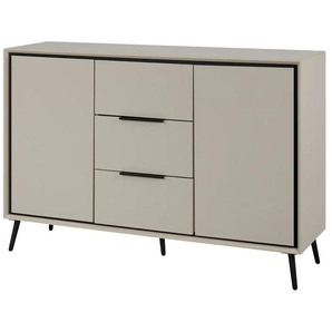 Sideboard  Arluno ¦ beige ¦ Maße (cm): B: 135 H: 90 T: 38.0